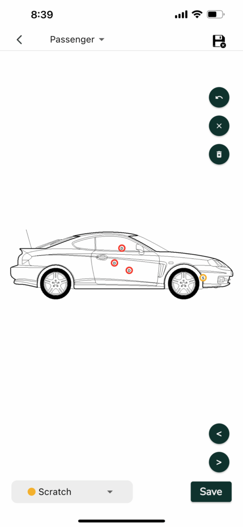 Car layout inspections