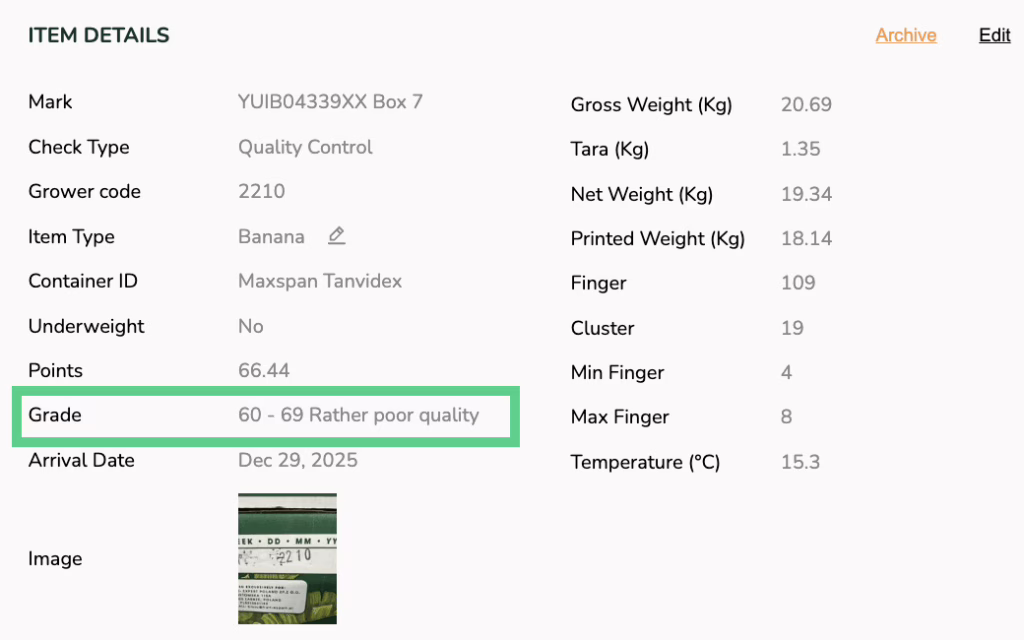 Documented Acceptance Criteria