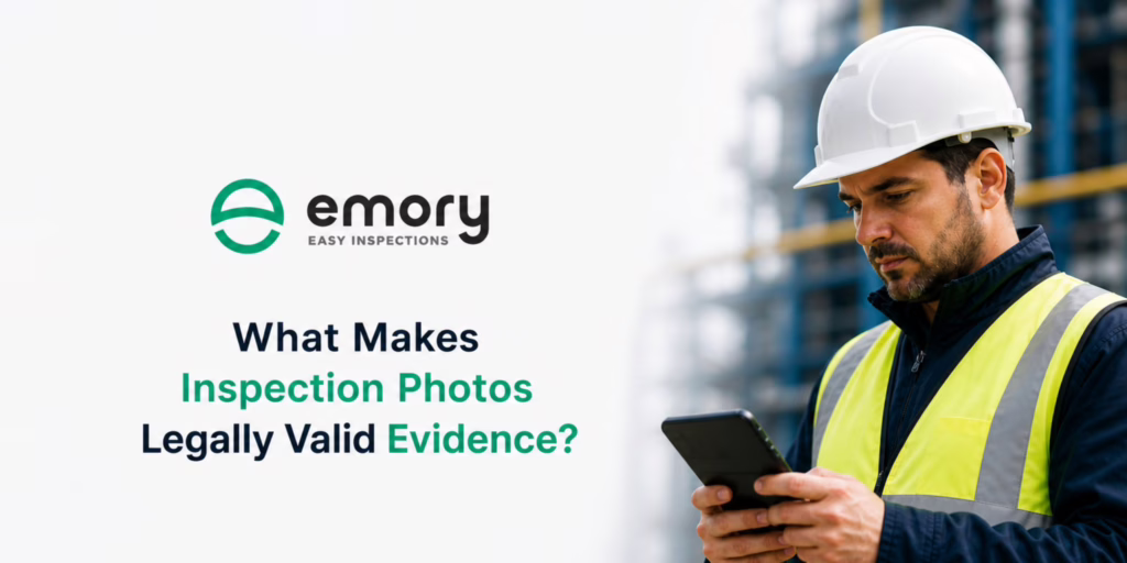 What Makes Inspection Photos Legally Valid Evidence?
